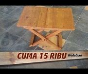 Membuat Kaki Meja Kayu