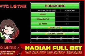 Result Hongkong Malam Ini Live